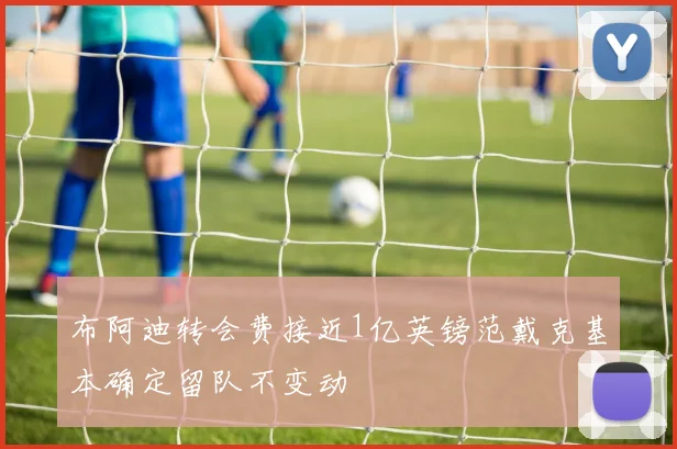 布阿迪转会费接近1亿英镑范戴克基本确定留队不变动